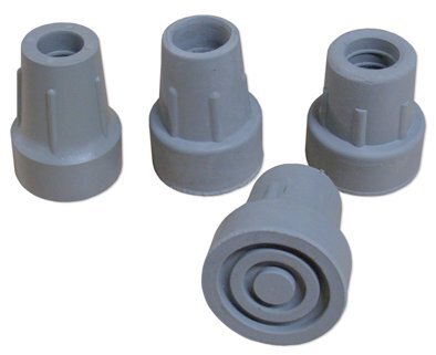 Krückenkapsel m.Stahleinlage,18mm grau(Gastrock),1 Stück
