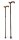 Derby-Faltstock verstellbar im,Etui bronze(Gastrock),