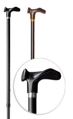 Comfort-Stock verstellbar,rechts bronze(Gastrock),
