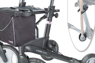 Stockhalter f.Rollator Troja,2G/Classic/Neuro schwarz,