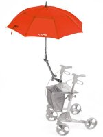 Rollatorschirm TOPRO mit Multifunktionsarm>>>>Farbe: schwarz