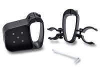 Stockhalter Klassik für Rollatoren ROUTER/ ATHLON/SERVER, schwarz>>>>