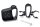 Stockhalter Klassik für Rollatoren ROUTER/ ATHLON/SERVER, schwarz>>>>