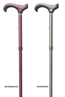 Super Soft-Derbystock,verstellbar zinnfarben,