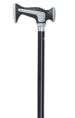 Super Soft-Escortstock,verstellbar schwarz(Gastrock),
