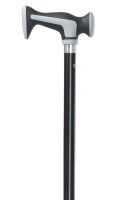 Super Soft-Escortstock,verstellbar schwarz(Gastrock),