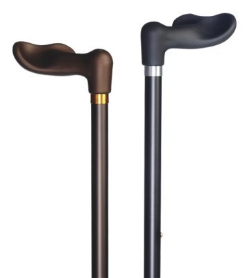 Fischer-Stock Soft verstellbar,links bronze(Gastrock),