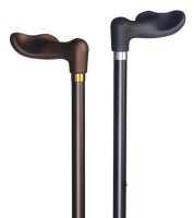 Fischer-Stock Soft verstellbar,rechts bronze(Gastrock),