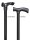 UNI-Comfort-Stock verstellbar,links schwarz(Gastrock),