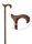 Spike Plus Soft-Ergonomic-,Derbystock verstellbar bronze,