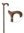 Spike Plus Soft-Ergonomic-,Derbystock verstellbar bronze,