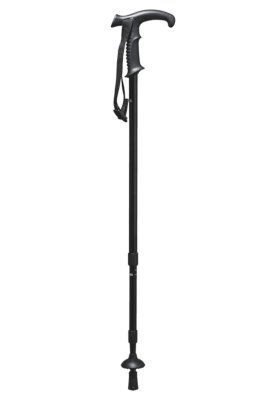 Vario-Combi-Antishock,Teleskopstock schwarz,
