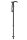 Teleskopstock Vario-Combi-Antishock, schwarz>>>>