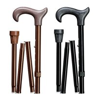 UNI-Ergonomic-Derby-Faltstock,verstellbar bronze(Gastrock),