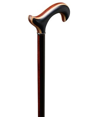 Derbystock BRAZIL ERGONOMIC,schwarz/braun gebeizt,