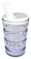 Rillenbecher m.Tee-Aufsatz,pink(Sundo),