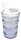 Rillenbecher m.Tee-Aufsatz,orange(Sundo),