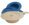 Stechbecken Kunststoff rund,creme,
