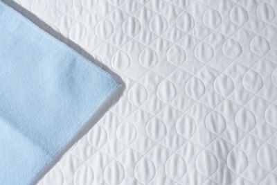 Bettschutzeinlage Comfort, weiß>>>>Ausf.: ohne Einsteckflügel 85 x 75 cm
