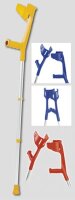 Unterarmgehstütze MAGIC TWIN,Standard-Clip blau,