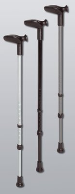 Gehstock ANATOM verstellbar,schwarz rechts, 1Stück