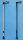 Metall-Gehstock, Fischergriff, Druckknopf>>>>Farbe: silber/schwarz links