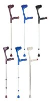 Unterarmgehstütze KLASSIKER 220 mit anatomischem Hartgriff,Druckknopfverstellung>>>>Farbe: aubergine