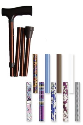 Faltstock höhenverstellbar,85-95cm schwarz(Sundo),