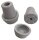 Krückenkapsel mit Spikes, grau>>>>18 mm