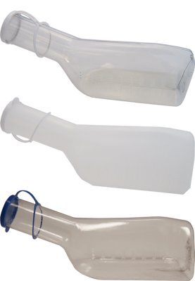 Urinflasche f.Männer PVC klar,(Sundo),