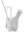 Urinflaschen-Set STANDARD,Flasche klar,Halter,Bürste,