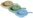 Stechbecken Kunststoff>>>>Farbe: blau