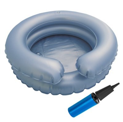 Haarwaschwanne, aufblasbar mit Pumpe blau>>>>