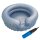 Haarwaschwanne, aufblasbar mit Pumpe blau>>>>