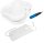 Haarwaschwannen-Set EXTRA mit Duschvorrichtung und Pumpe weiß>>>>