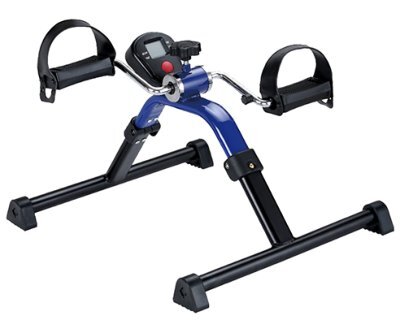 Bewegungstrainer Digital m.,verstellb.Tretwiderstand blau,