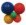 Igelball 8cm gelb(Sundo),