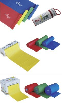 Body-Band mit Tasche 2,5mx15cm,leicht gelb(Sundo),