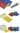 Body-Band in Faltschachtel,5,5mx15cm leicht gelb(Sundo),