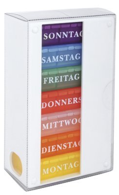 Wochen Medikamentendosierer, weiß>>>>