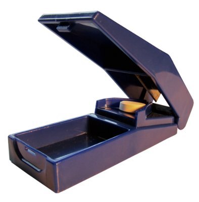 Tablettenzerteiler STANDARD,m.Depotfach blau(Sundo),