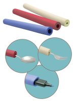 Griffverdicker 3er Set beige, rot,blau (VPE: 3...
