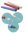 Griffverdicker 3er Set beige,rot,blau(Sundo),