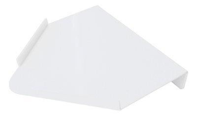 Brotschmierbrett ca 18 x 19 cm weiß>>>>