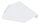 Brotschmierbrett ca 18 x 19 cm weiß>>>>
