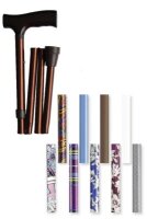 Faltstock höhenverstellbar85-95cm weiß(Sundo)