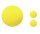 Handgymnastikball Schaumstoff gelb>>>>Ausf.: Durchmesser 9 cm