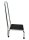 Trittstufe m.Haltegriff,chrom/schwarz(Sundo),
