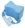 Bein-Zwischenpolster extra,breit hellblau(Sundo),