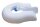 U-Form-Kissen Pu-schaum mit Frotteebezug weiß>>>>